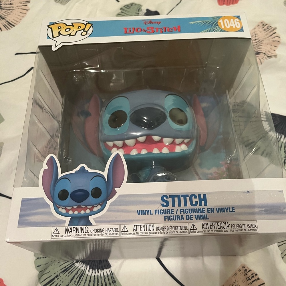 Stitch 10 inch Funko Pop !!!
